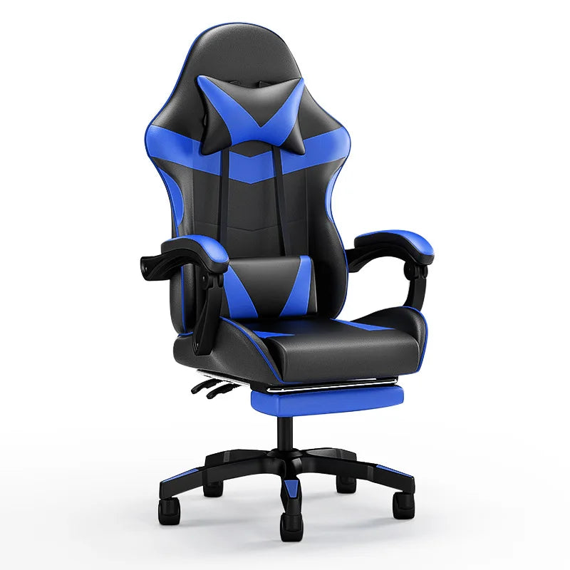 Gaming Chair Ergonomic Computer Desk Chair Reclining Home Office Gaming Chair with Back Support for Extended Sessions