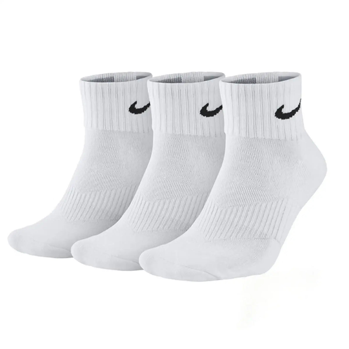 Nike Socks Nike Basketball Thickened Socks Sports Long Socks with Dri-FIT Technology for Breathability 3-Pack SX7667-100