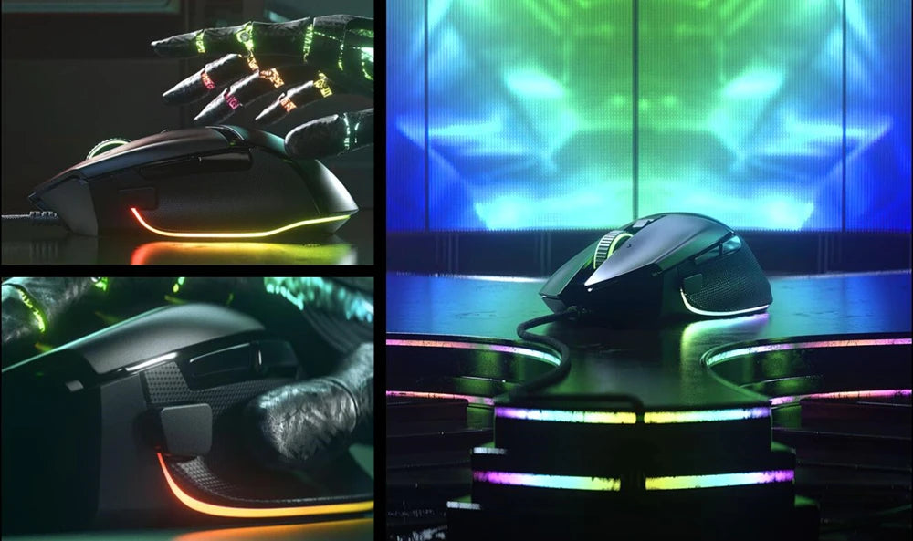 NEW 100% Original Razer Basilisk V3 Wired Gaming Mouse 26000 DPI Optical Sensor E-sports With RGB Lighting For PC Laptop