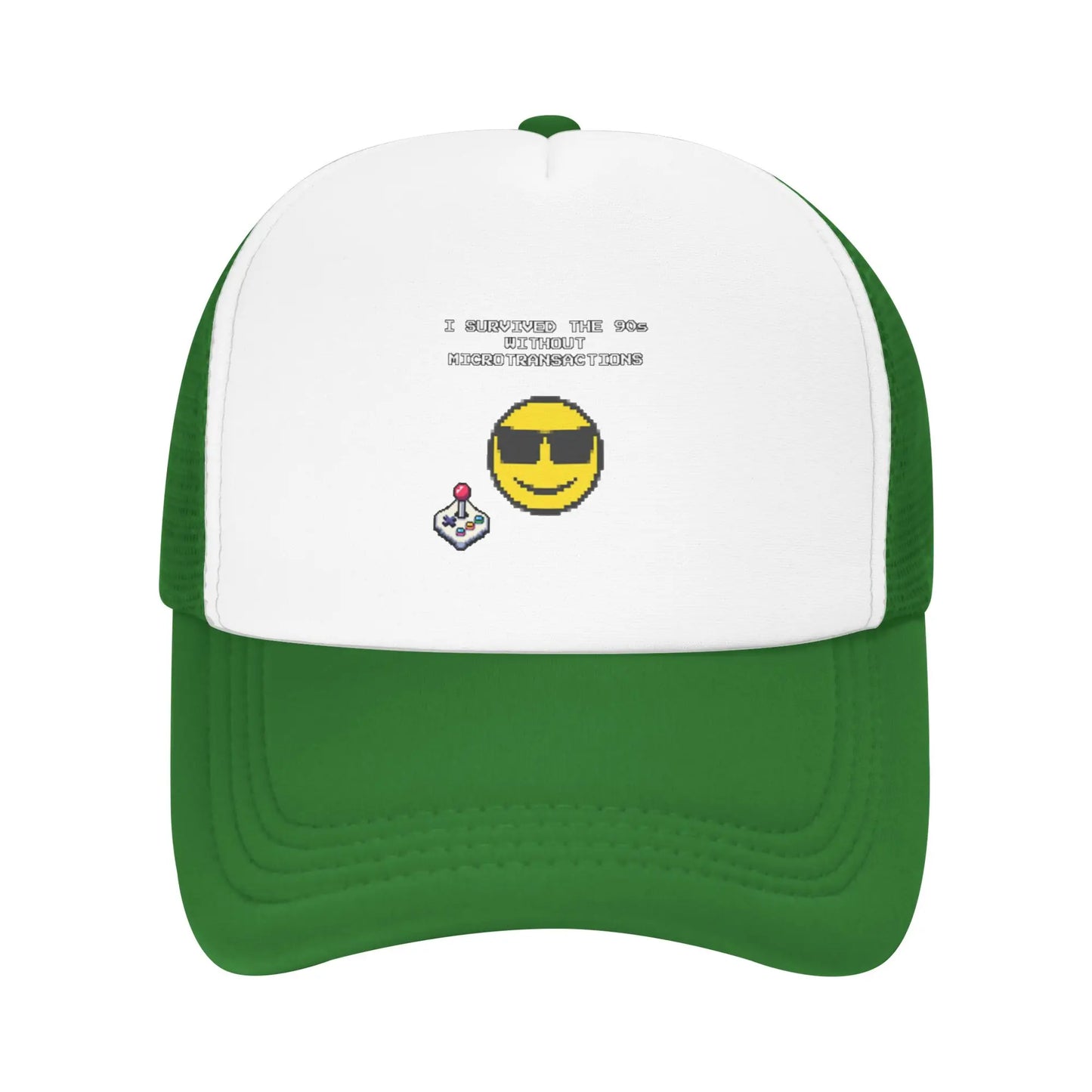 Fashion I Survived The 90s Without Microtransactions Funny Gaming Meme Mesh baseball cap Gorra Brand Cap