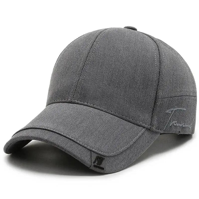 High Quality Solid Baseball Caps for Men Outdoor Cap Bone Gorras CasquetteHomme Trucker Hats Sunscreen Cap