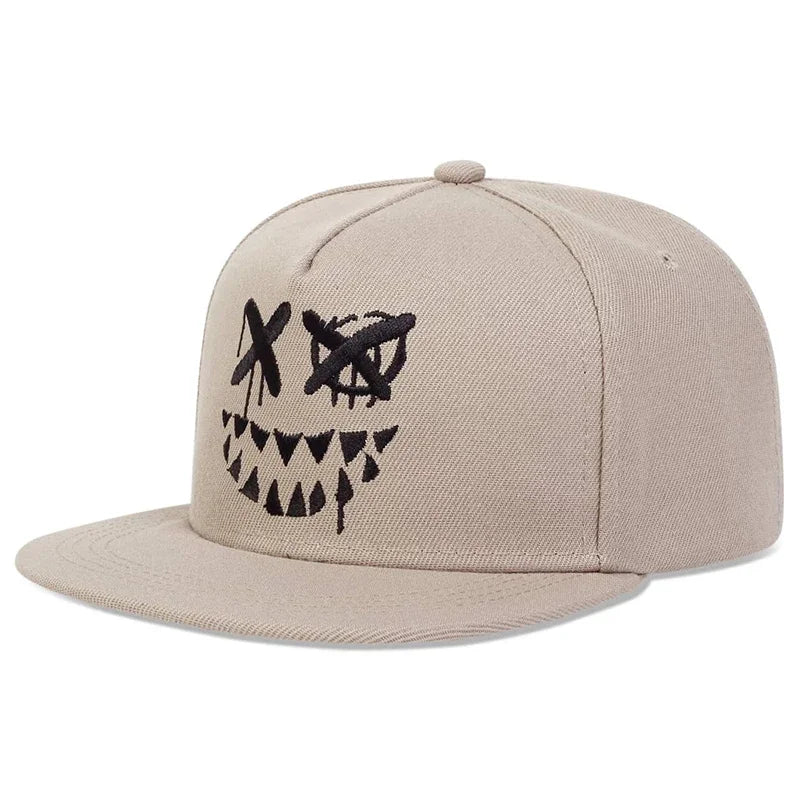 Hip Hop Men Cap Personalized Embroidered Baseball Cap Adjustable Cotton Snapback Hat Spring Summer Outdoor Sun Hat Leisure Hats