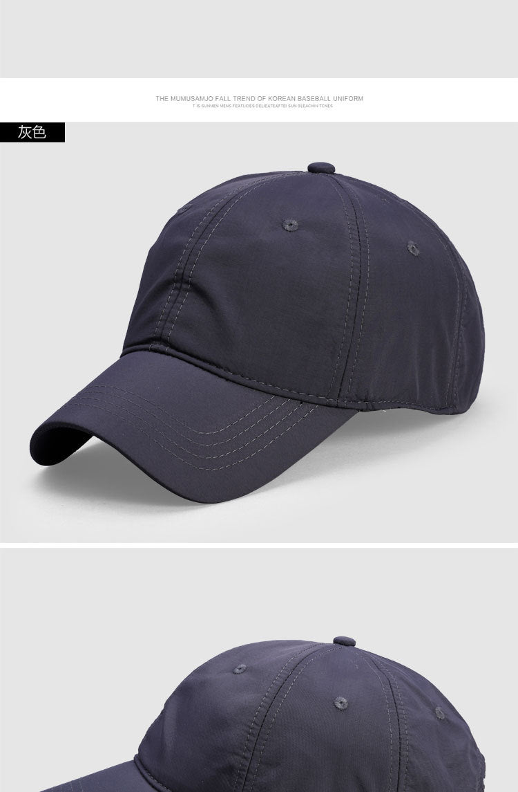 Șapcă de baseball impermeabilă pentru bărbați, rezistentă la vânt, respirabilă, cu protecție UPF50+, șepci de exterior pentru femei, sport, pălărie de ploaie reglabilă