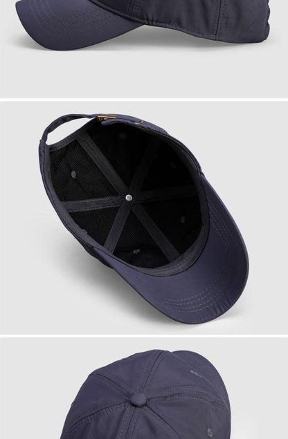 Șapcă de baseball impermeabilă pentru bărbați, rezistentă la vânt, respirabilă, cu protecție UPF50+, șepci de exterior pentru femei, sport, pălărie de ploaie reglabilă