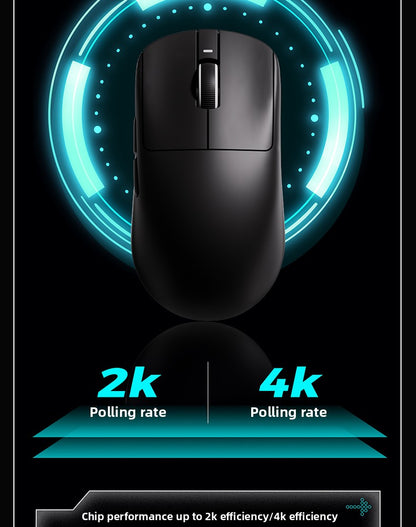 VXE Dragonfly R1 Wireless Lightweight Ergonomic Mouse PAW3395 Sensor Three-mode Gaming Mouse Low Latency PC Player Office Gift