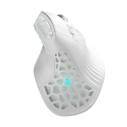 SOLAKAKA E9 Pro MMO Vertical Mouse PAW3395 Sensor 1000mAh Battery 45° Vertical Grip Ergonomic Mouse 8K Gaming Mouse