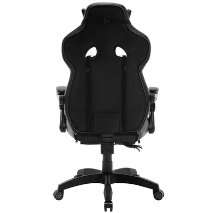 WOLTU Swivel Gaming Racing Chair Desk Office Computer Chair Sports Seat with Headrest Lumbar Cushion Footrest Gamer Chair