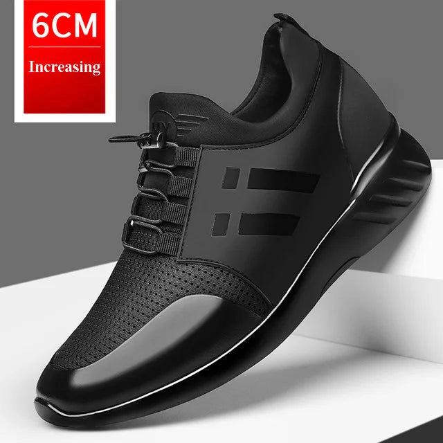 Oein 2022, baskets pour hommes, qualité supérieure, talon de 6 cm, chaussures de style britannique, nouvelles baskets d’été respirantes, chaussures de ville décontractées, grandes tailles, chaussures de bureau pour ho