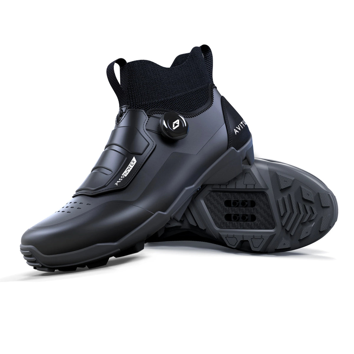 Avitus Zapatillas MTB-skor för alla mountainbike-plattpedaler eller SPD-klämmor – Arcas cykelskor