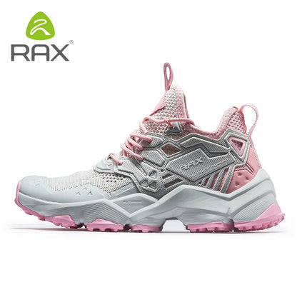 RAX chaussures de course hommes et femmes chaussures de Sport en plein Air respirant léger baskets Air Mesh supérieur anti-dérapant semelle extérieure en caoutchouc naturel