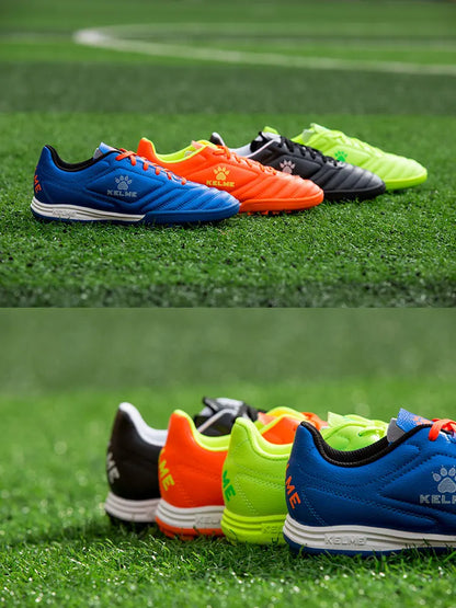 KELME Men Training TF Soccer Shoes Artificial Grass Anti-Slippery Youth Football Shoes AG Sports Training Shoes   871701