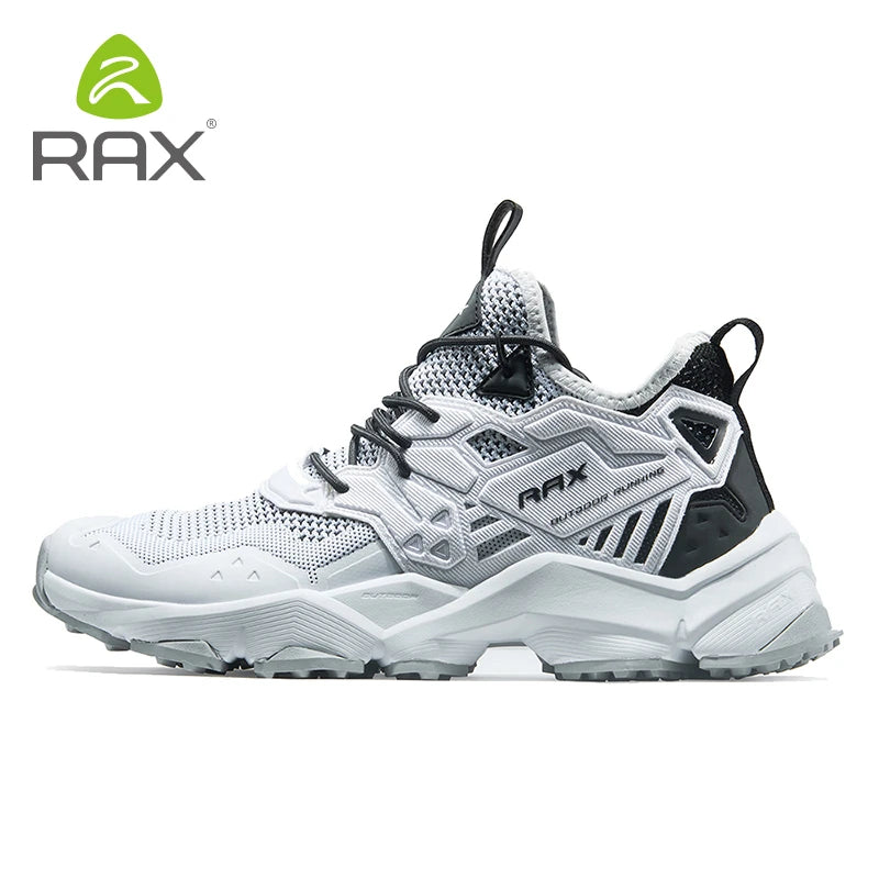 RAX chaussures de course hommes et femmes chaussures de Sport en plein Air respirant léger baskets Air Mesh supérieur anti-dérapant semelle extérieure en caoutchouc naturel