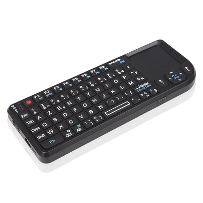 A8 Mini Wireless Keyboard 2.4G RF Backlit Touchpad Russian English Keyboard For MacBook iPad PC Tablet USB Rechargeable Air Mouse