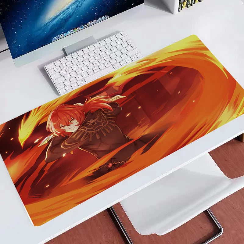 Veľká podložka pod myš Overwatch DIY Kawaii XXL na PC počítačový stôl, herná kancelárska podložka pod klávesnicu, príslušenstvo pre gamerov