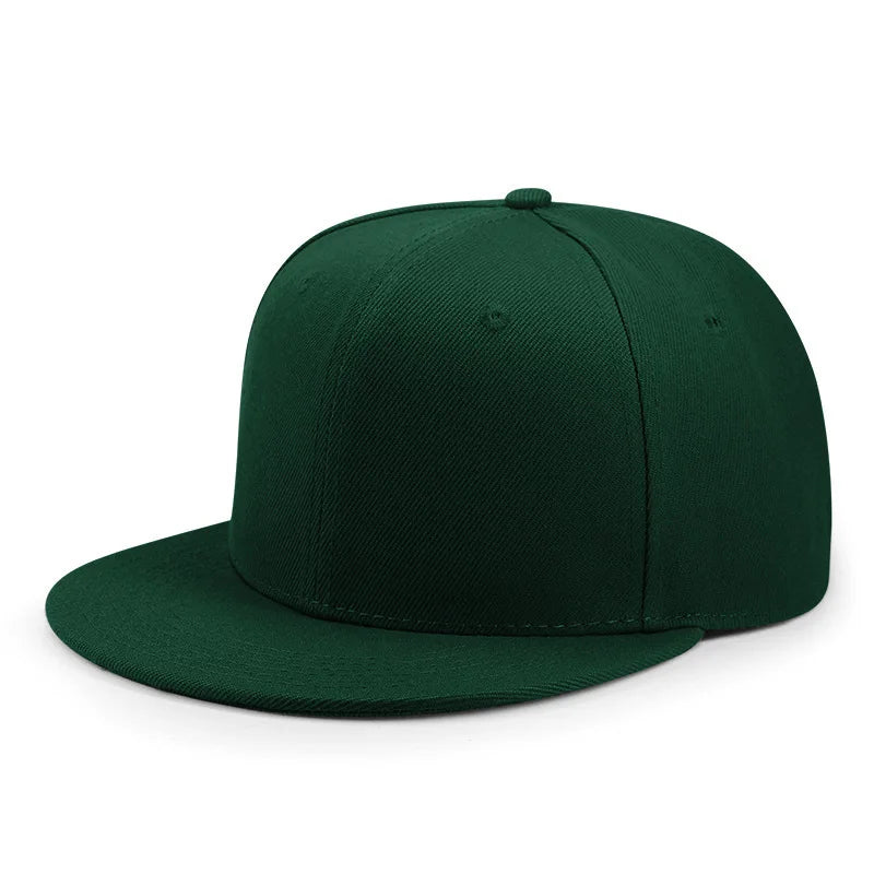 Adult Back Closed Baseball Cap for Small Head Lady Man Blank Hiphop Snapback Hat Man Plus Size Fitted Flat Peak Caps 55cm to 64c