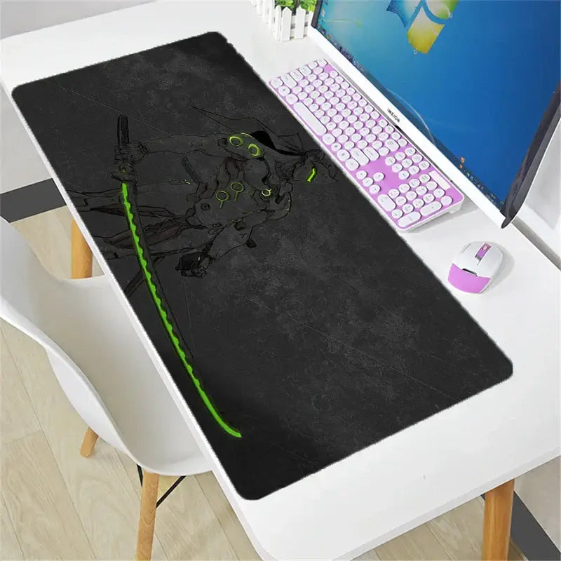 Veľká podložka pod myš Overwatch DIY Kawaii XXL na PC počítačový stôl, herná kancelárska podložka pod klávesnicu, príslušenstvo pre gamerov