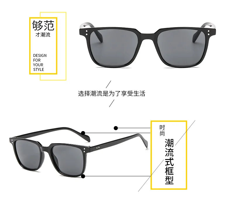 Sunglasses Men's Driving Shades Male Sun Glasses For Men Retro Luxury Women Brand Designer Sunglasses For Female