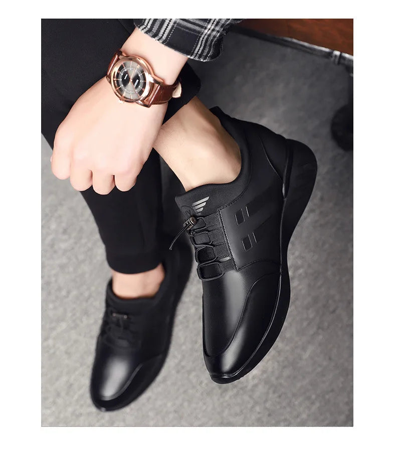 Oein 2022, baskets pour hommes, qualité supérieure, talon de 6 cm, chaussures de style britannique, nouvelles baskets d’été respirantes, chaussures de ville décontractées, grandes tailles, chaussures de bureau pour ho