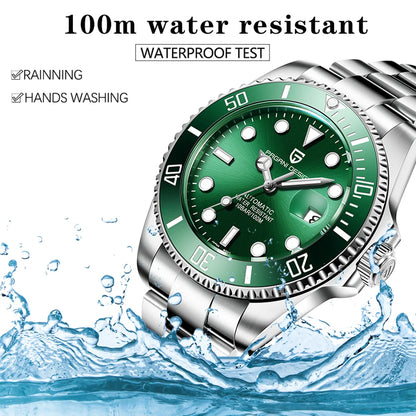 PAGANI DESIGN New Men Mechanical Wristwatch Luxury Ceramic Bezel Automatic Watch Sapphire Glass Watch for Men Relogio Masculino