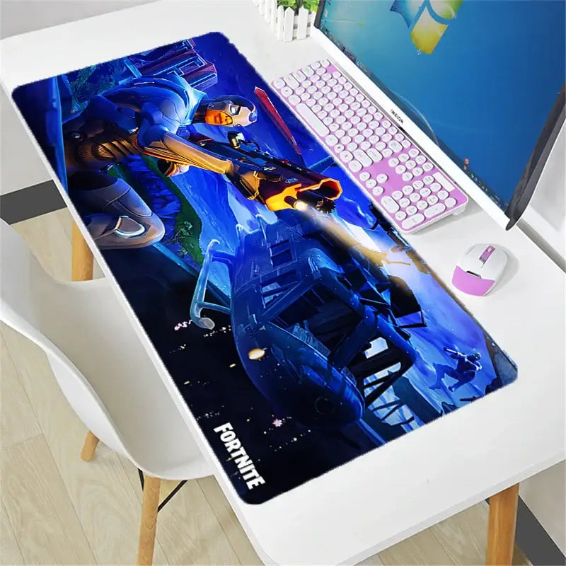 Veľká podložka pod myš Overwatch DIY Kawaii XXL na PC počítačový stôl, herná kancelárska podložka pod klávesnicu, príslušenstvo pre gamerov