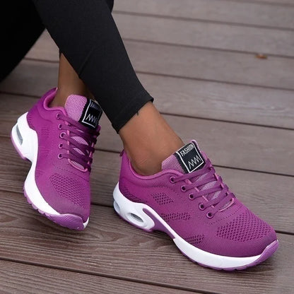 Femmes chaussures de course chaussures décontractées respirantes en plein air léger chaussures de sport décontracté marche baskets Tenis Feminino chaussures