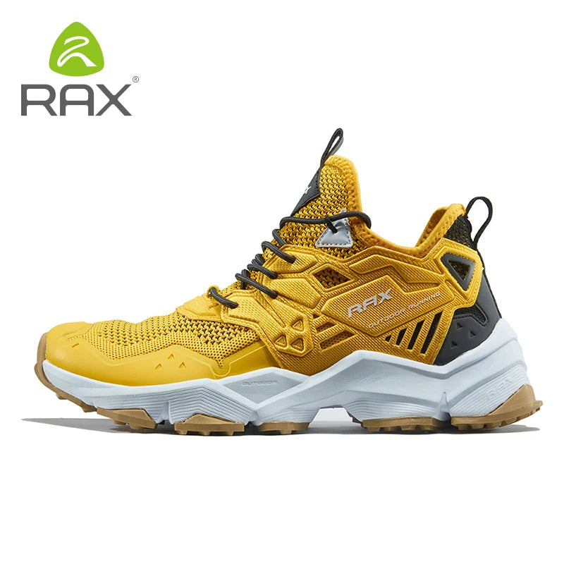 RAX chaussures de course hommes et femmes chaussures de Sport en plein Air respirant léger baskets Air Mesh supérieur anti-dérapant semelle extérieure en caoutchouc naturel