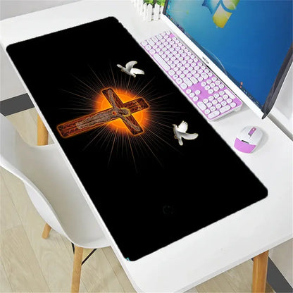 Veľká podložka pod myš Overwatch DIY Kawaii XXL na PC počítačový stôl, herná kancelárska podložka pod klávesnicu, príslušenstvo pre gamerov