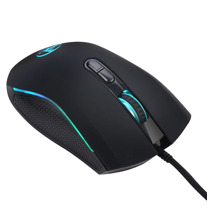 New Wired Gaming Mouse Gamer 7 Button 3200DPI LED Optical USB Computer Mouse Game Mice Mouse for PC Computer Gamer