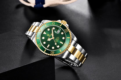PAGANI DESIGN New Men Mechanical Wristwatch Luxury Ceramic Bezel Automatic Watch Sapphire Glass Watch for Men Relogio Masculino