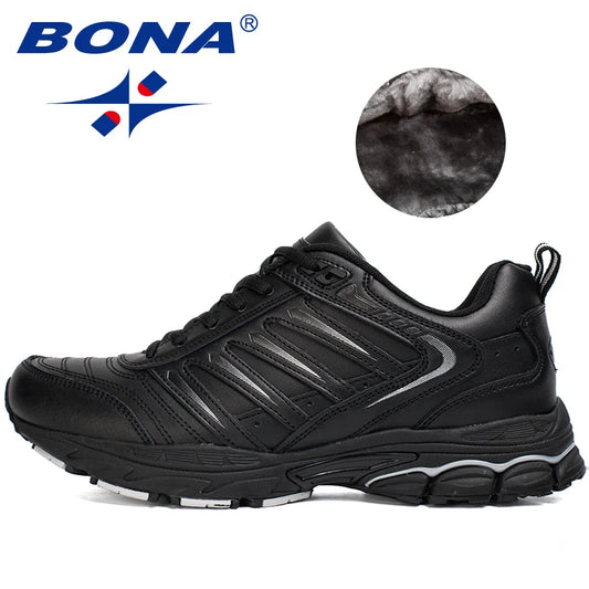 BONA New Classics Style herenhardloopschoenen, outdoor- en jogging-sneakers, veterschoenen, sportschoenen, comfortabele sportschoenen voor heren