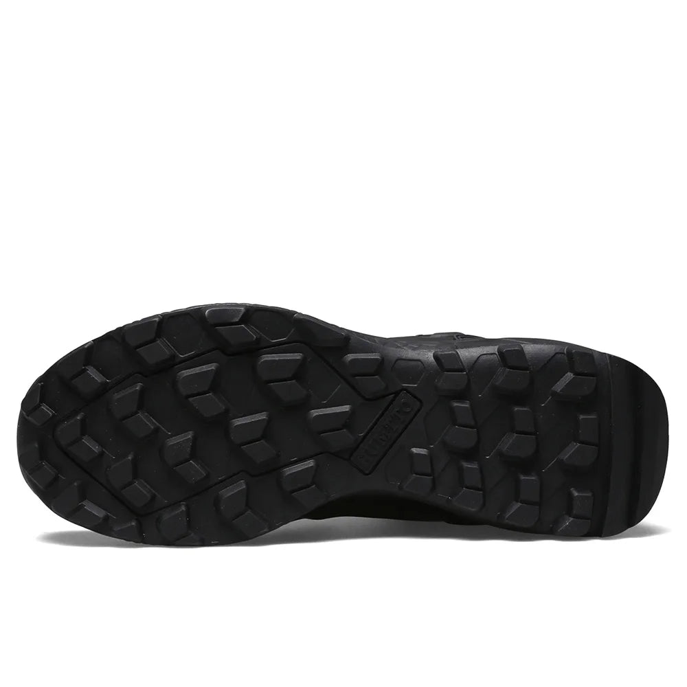 HUMTTO wasserdichte Wanderschuhe, Berg-Trekkingstiefel, schwarze Camping-Sneaker für Herren, Sicherheits-Kletterschuhe, sportliche taktische Herrenschuhe