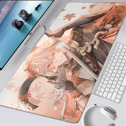 Veľká podložka pod myš Overwatch DIY Kawaii XXL na PC počítačový stôl, herná kancelárska podložka pod klávesnicu, príslušenstvo pre gamerov