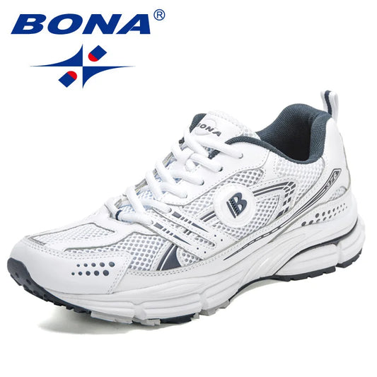 BONA New Designers Trendy hardloopschoenen voor heren Ademende wandel- en sportschoenen Heren jogging-sneakers Zachte schoenen Mansculino