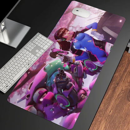 XXL Gaming Anime Mouse Pad Large Mouse Mat Girl Keyboard Computer PC Edge Desk Mat For Overwatch/CS:GO Gamer Mousepad