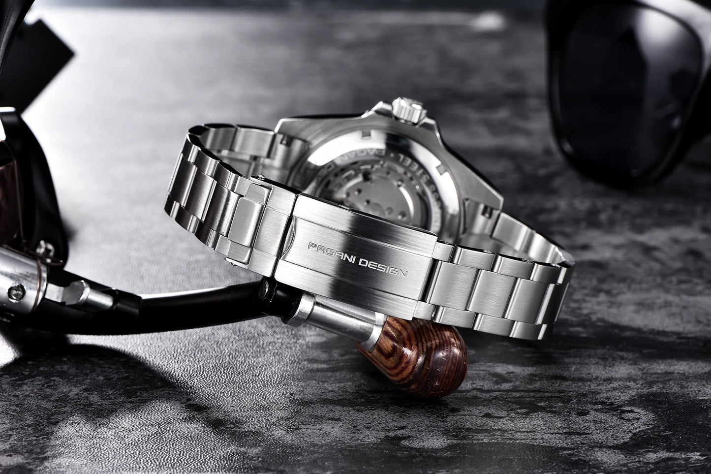 PAGANI DESIGN New Men Mechanical Wristwatch Luxury Ceramic Bezel Automatic Watch Sapphire Glass Watch for Men Relogio Masculino