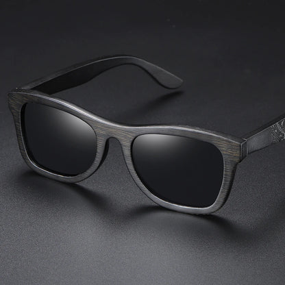 GM Handmade Brand Wooden Polarized Sunglasses Women Men Design Driving Wooden Mirrored Shades in Round carton Box S1610B