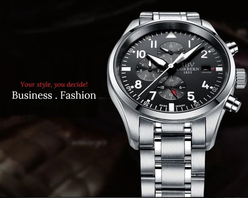 CARNIVAL High Quality Sport Watch 100m Waterproof Swimming Automatic Watch Men 24 Hours Calendar HD Luminous Mechanical Watches