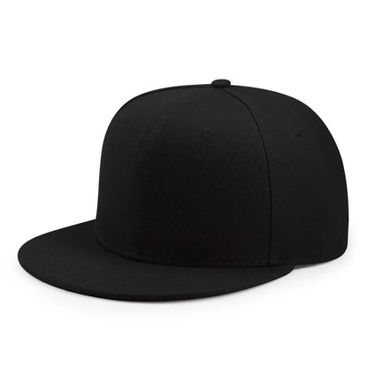 Adult Back Closed Baseball Cap for Small Head Lady Man Blank Hiphop Snapback Hat Man Plus Size Fitted Flat Peak Caps 55cm to 64c