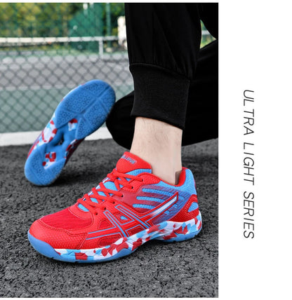 2022 new women's sneakers, men's badminton shoes, light black breathable female outdoor sports training shoes, women's athletics sports green