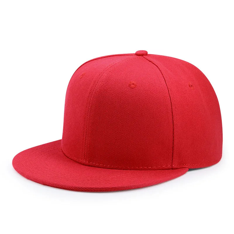 Adult Back Closed Baseball Cap for Small Head Lady Man Blank Hiphop Snapback Hat Man Plus Size Fitted Flat Peak Caps 55cm to 64c