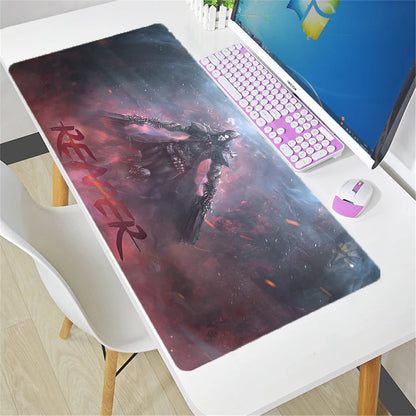 Veľká podložka pod myš Overwatch DIY Kawaii XXL na PC počítačový stôl, herná kancelárska podložka pod klávesnicu, príslušenstvo pre gamerov