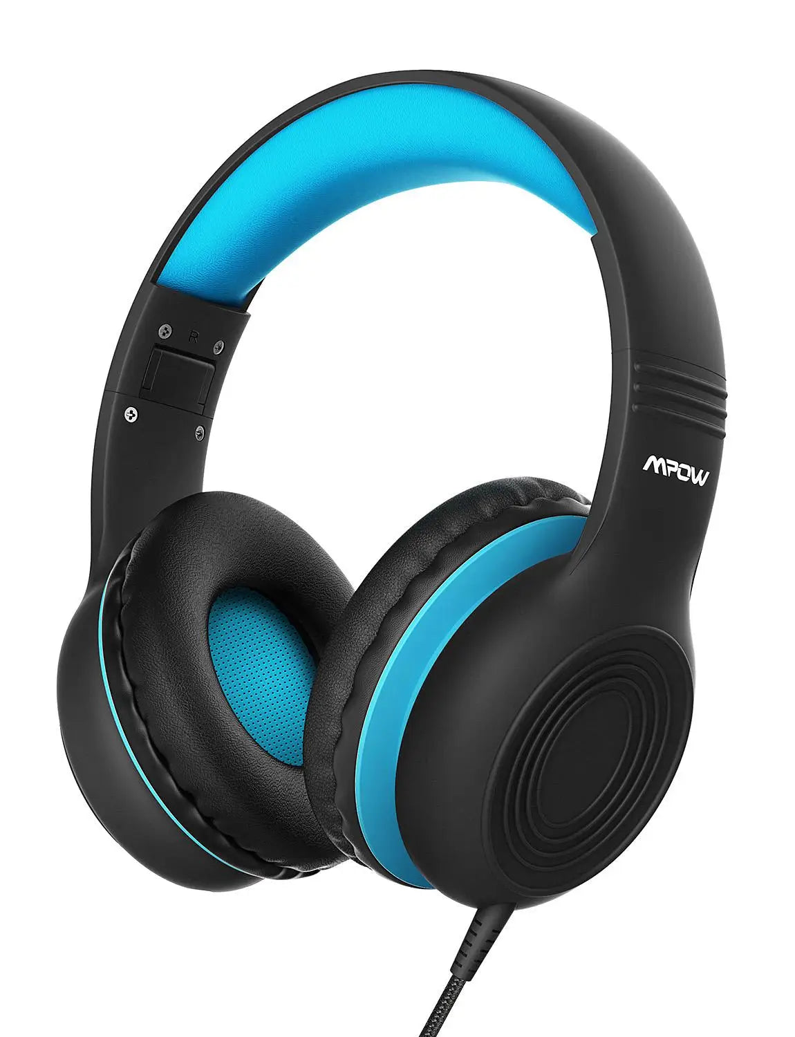 Écouteurs filaires Ow CH6S avec microphone pour enfants, matériau de qualité alimentaire, écouteurs supra-auriculaires pour enfants, IPad Kindle Morning, Max 85dB