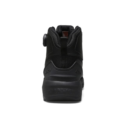 HUMTTO wasserdichte Wanderschuhe, Berg-Trekkingstiefel, schwarze Camping-Sneaker für Herren, Sicherheits-Kletterschuhe, sportliche taktische Herrenschuhe
