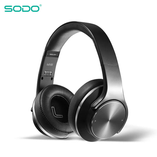 SODO – écouteurs intra-auriculaires sans fil MH5, haut-parleurs 2 en 1, stéréo HiFi, compatibles Bluetooth 5.0, avec micro, Support TF/FM