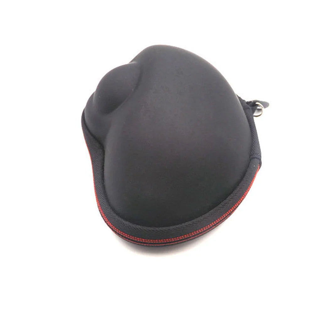 2400DPI Trackball Mouse, 2.4G & Bluetooth Rechargeable Mouse with EVA Case Bag Vertical Ergonomic Mice for Laptop iPad MacBook