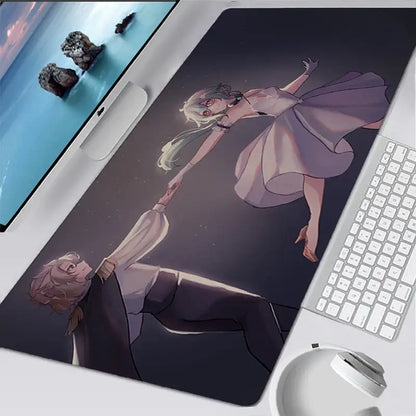 Veľká podložka pod myš Overwatch DIY Kawaii XXL na PC počítačový stôl, herná kancelárska podložka pod klávesnicu, príslušenstvo pre gamerov