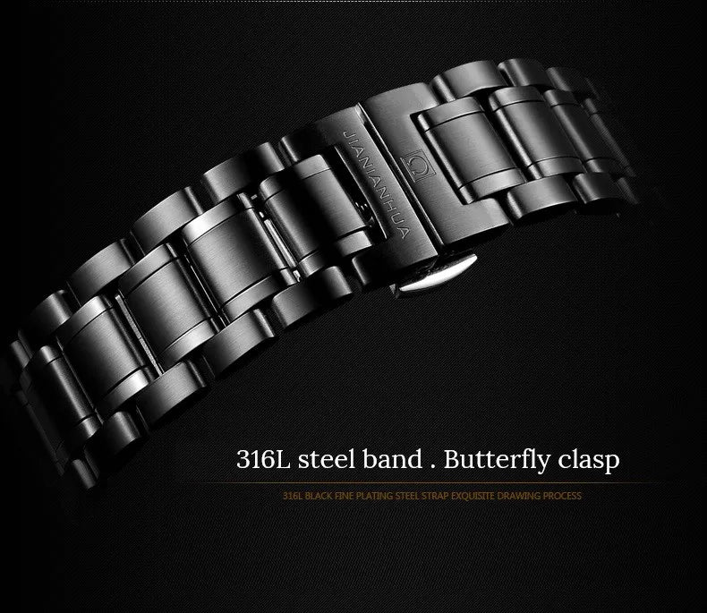 CARNIVAL High Quality Sport Watch 100m Waterproof Swimming Automatic Watch Men 24 Hours Calendar HD Luminous Mechanical Watches