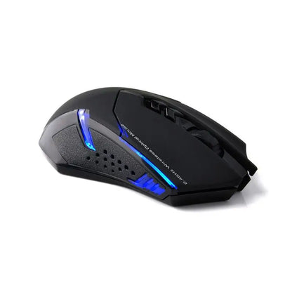 ET X-08 2000DPI Adjustable 7 Button 2.4G Wireless Gaming Mouse Professional Wireless Gaming Mouse for Gamer Mute LED Mice for PC