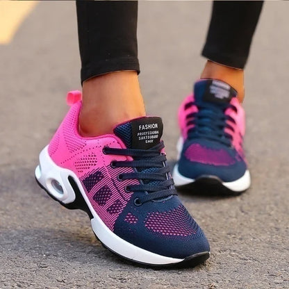Femmes chaussures de course chaussures décontractées respirantes en plein air léger chaussures de sport décontracté marche baskets Tenis Feminino chaussures