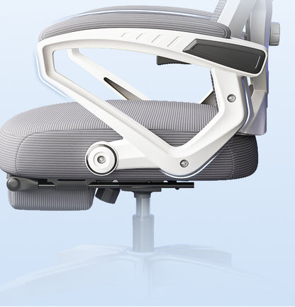 UVR Ergonomic Office Chair High Backrest Adjustable Lift Seat, Comfortable Computer Chair with Armrests, Swivel Executive Desk Chair for Home & Office
